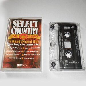 Select Country All Stars Cassette Tape